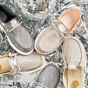 wendy metallic sparkle charcoal