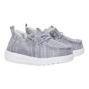 lildude slip on core grey/white