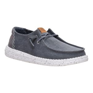 wendy chambray grid charcoal