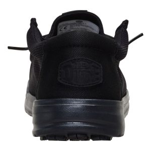 wally work ce slip resistant black